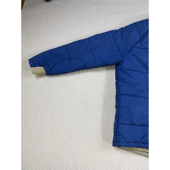 CARTERS Puffer Jacket H.W. CARTER & Son Lebanon N.H. Coat Vintage XL Blue 70s - Picture 15 of 16